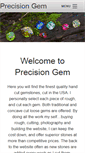 Mobile Screenshot of precisiongem.com